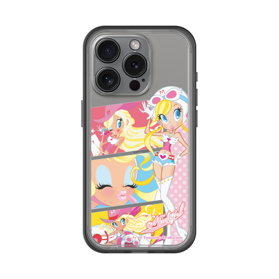 スリムプロテクションプレミアムケース［ マッハガール - コミック風 ］