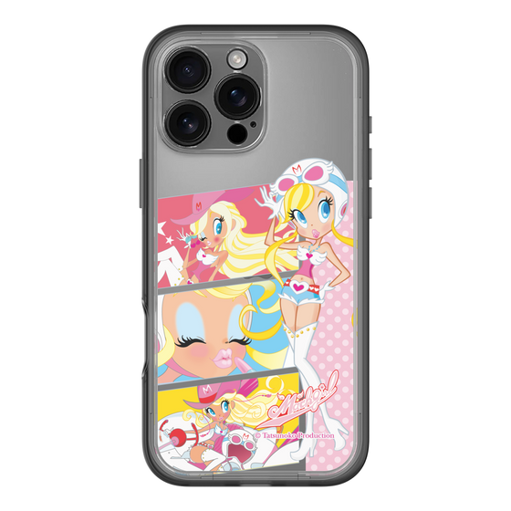 スリムプロテクションプレミアムケース［ マッハガール - コミック風 ］