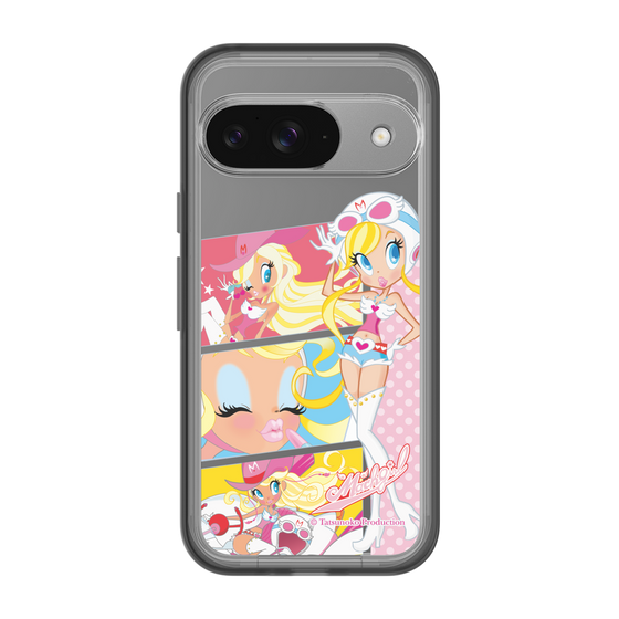 スリムプロテクションプレミアムケース［ マッハガール - コミック風 ］