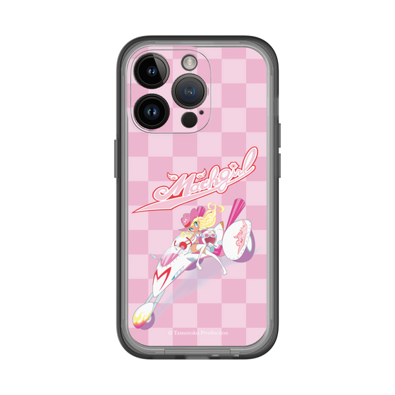 スリムプロテクションプレミアムケース［ マッハガール - チェック ］