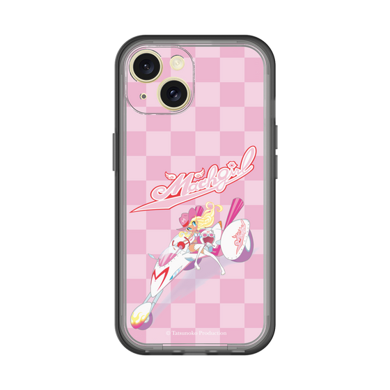 スリムプロテクションプレミアムケース［ マッハガール - チェック ］
