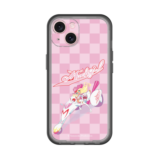 スリムプロテクションプレミアムケース［ マッハガール - チェック ］