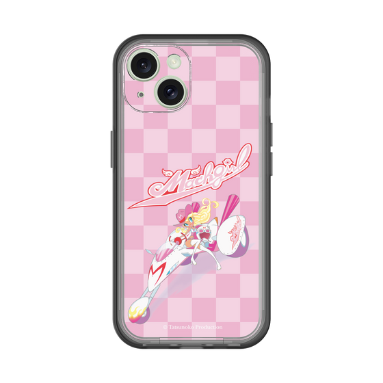スリムプロテクションプレミアムケース［ マッハガール - チェック ］