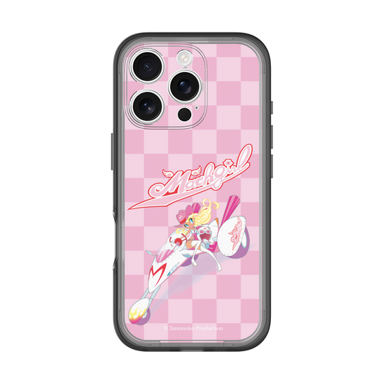 スリムプロテクションプレミアムケース［ マッハガール - チェック ］