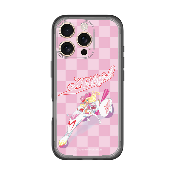スリムプロテクションプレミアムケース［ マッハガール - チェック ］