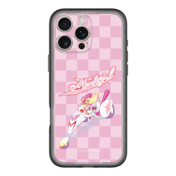 スリムプロテクションプレミアムケース［ マッハガール - チェック ］
