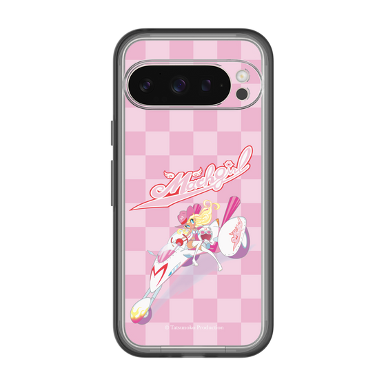 スリムプロテクションプレミアムケース［ マッハガール - チェック ］