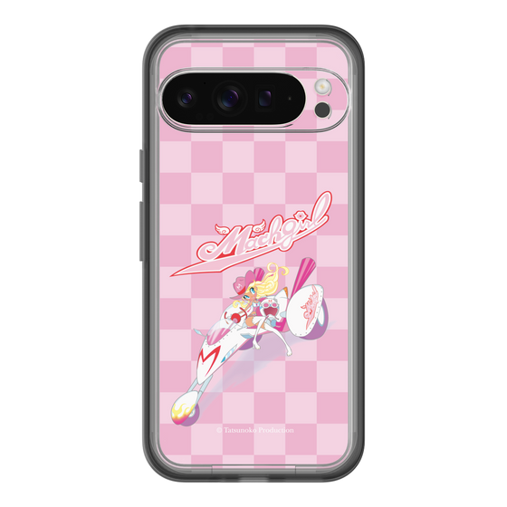 スリムプロテクションプレミアムケース［ マッハガール - チェック ］
