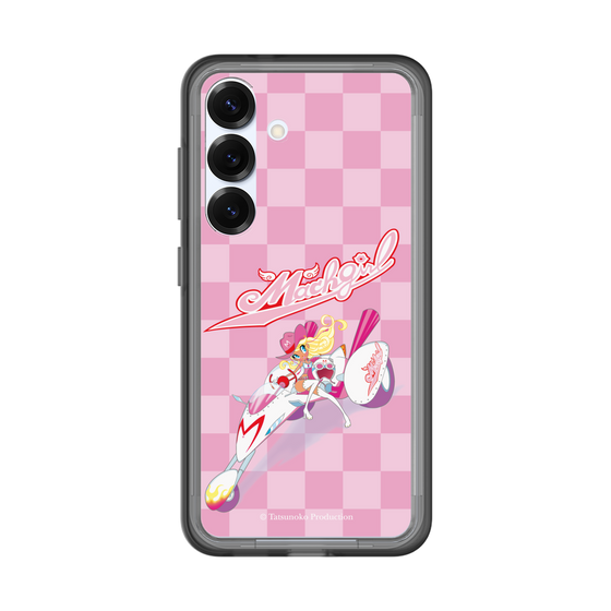スリムプロテクションプレミアムケース［ マッハガール - チェック ］