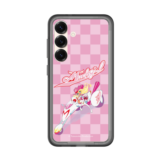 スリムプロテクションプレミアムケース［ マッハガール - チェック ］