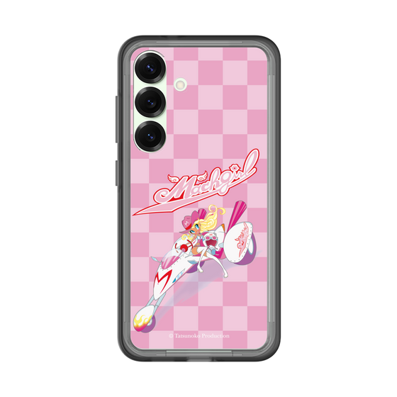 スリムプロテクションプレミアムケース［ マッハガール - チェック ］