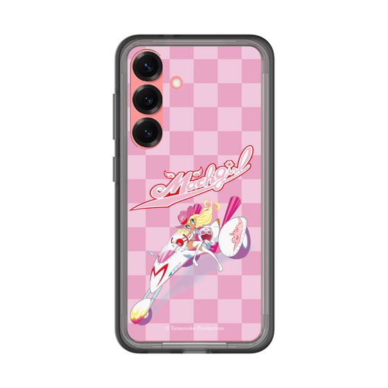 スリムプロテクションプレミアムケース［ マッハガール - チェック ］
