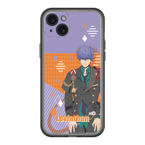 スリムプロテクションプレミアムケース［ Obey Me! - 制服 - レヴィアタン ］