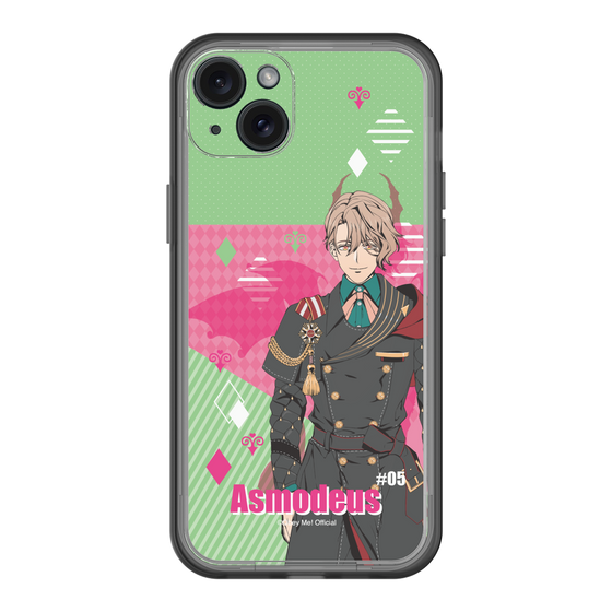 スリムプロテクションプレミアムケース［ Obey Me! - 制服 - アスモデウス ］