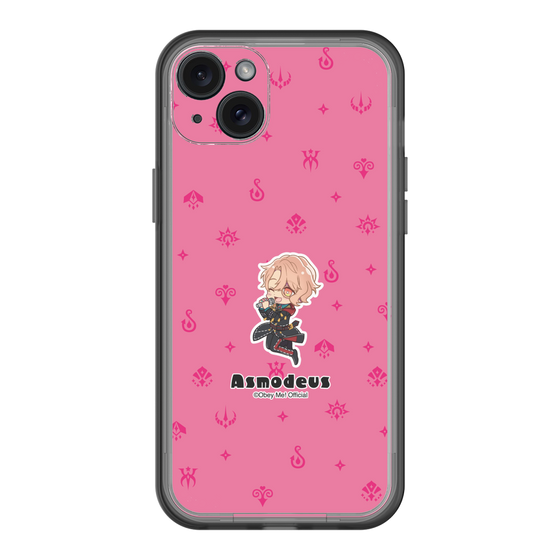 スリムプロテクションプレミアムケース［ Obey Me! Nightbringer - ちびキャラ - アスモデウス ］