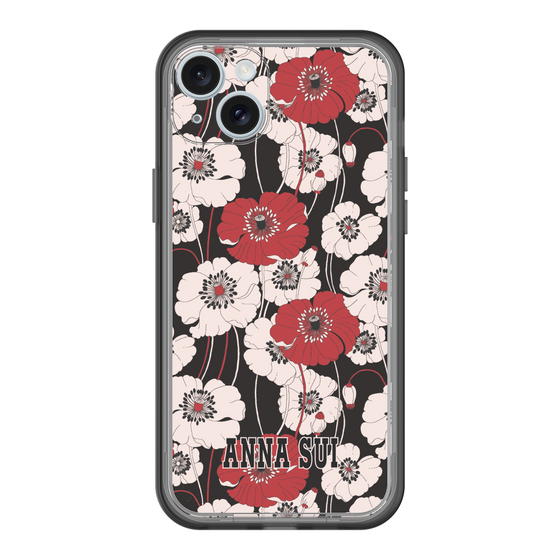スリムプロテクションプレミアムケース［ ANNA SUI - ポピー ］
