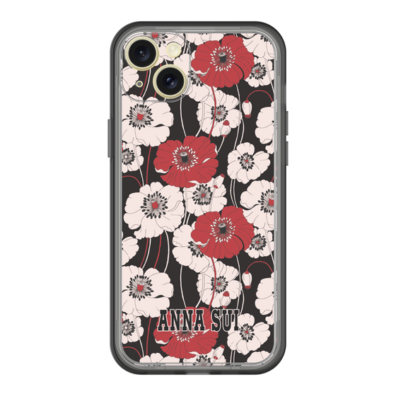 スリムプロテクションプレミアムケース［ ANNA SUI - ポピー ］