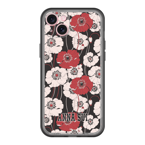 スリムプロテクションプレミアムケース［ ANNA SUI - ポピー ］