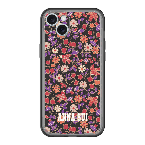 スリムプロテクションプレミアムケース［ ANNA SUI - ワイルドフラワー ］