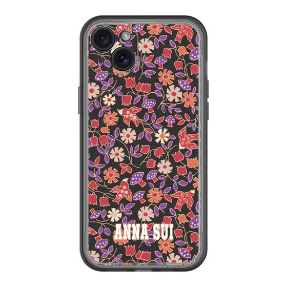 スリムプロテクションプレミアムケース［ ANNA SUI - ワイルドフラワー ］