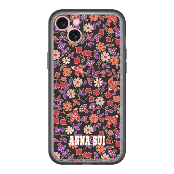 スリムプロテクションプレミアムケース［ ANNA SUI - ワイルドフラワー ］