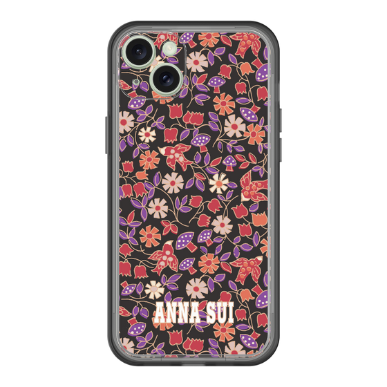 スリムプロテクションプレミアムケース［ ANNA SUI - ワイルドフラワー ］