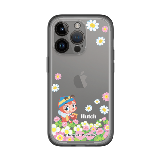 スリムプロテクションプレミアムケース［ 昆虫物語 みなしごハッチ - 花 ］