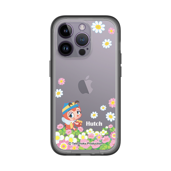 スリムプロテクションプレミアムケース［ 昆虫物語 みなしごハッチ - 花 ］