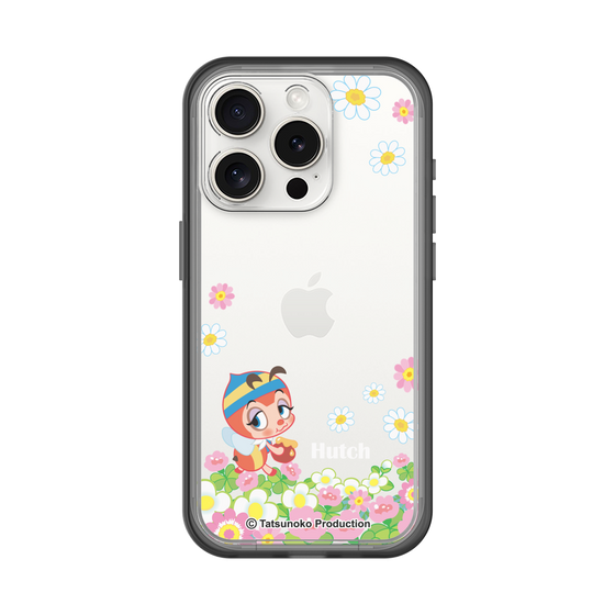 スリムプロテクションプレミアムケース［ 昆虫物語 みなしごハッチ - 花 ］