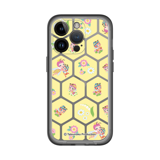 スリムプロテクションプレミアムケース［ 昆虫物語 みなしごハッチ - ハニカム ］