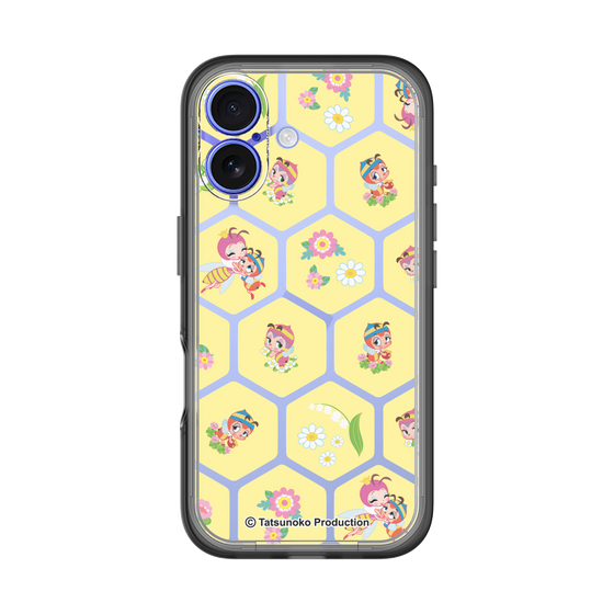 スリムプロテクションプレミアムケース［ 昆虫物語 みなしごハッチ - ハニカム ］