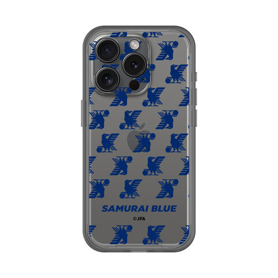 スリムプロテクションプレミアムケース［ SAMURAI BLUE - パターン ］