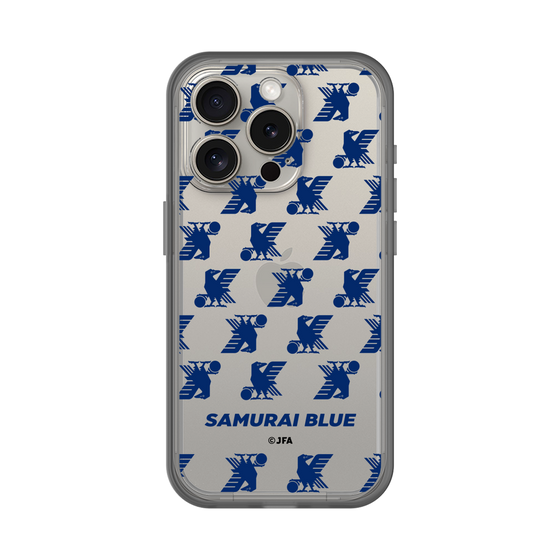 スリムプロテクションプレミアムケース［ SAMURAI BLUE - パターン ］