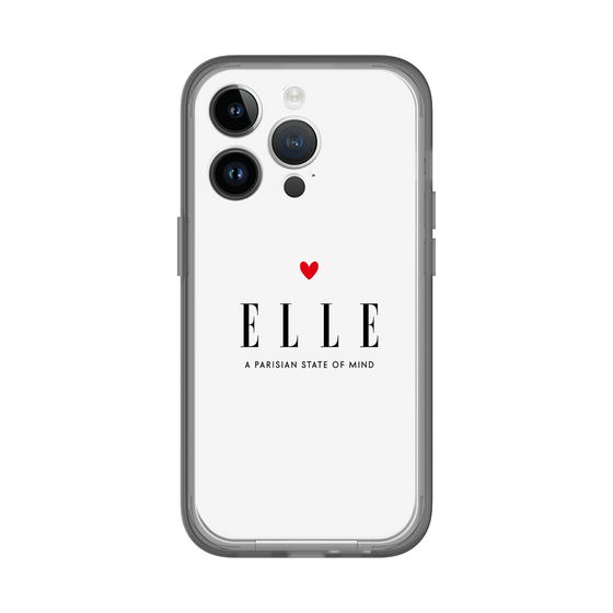 スリムプロテクションプレミアムケース［ ELLE - アイコン ］