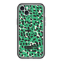 スリムプロテクションプレミアムケース［ ELLEgirl - レオパード - Green ］
