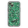 スリムプロテクションプレミアムケース［ ELLEgirl - レオパード - Green ］