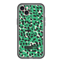 スリムプロテクションプレミアムケース［ ELLEgirl - レオパード - Green ］