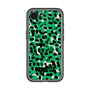 スリムプロテクションプレミアムケース［ ELLEgirl - レオパード - Green ］