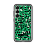 スリムプロテクションプレミアムケース［ ELLEgirl - レオパード - Green ］
