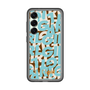 スリムプロテクションプレミアムケース［ ELLEgirl - ミックスロゴ - Pale blue ］