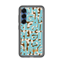 スリムプロテクションプレミアムケース［ ELLEgirl - ミックスロゴ - Pale blue ］