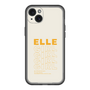 スリムプロテクションプレミアムケース［ ELLEgirl - ロゴ ］