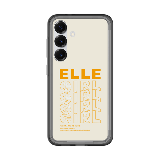 スリムプロテクションプレミアムケース［ ELLEgirl - ロゴ ］