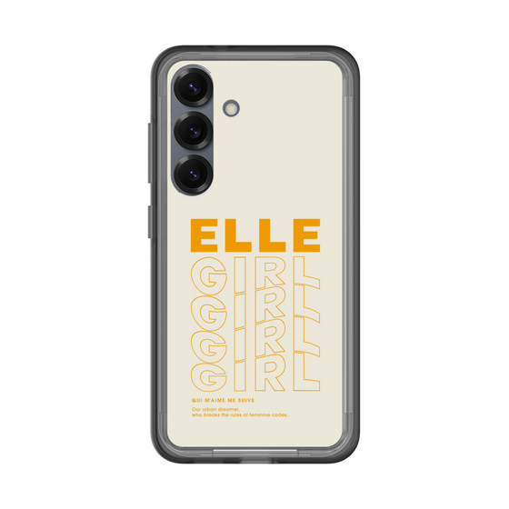 スリムプロテクションプレミアムケース［ ELLEgirl - ロゴ ］
