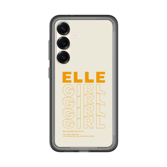 スリムプロテクションプレミアムケース［ ELLEgirl - ロゴ ］