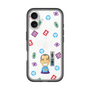 スリムプロテクションプレミアムケース［ 笑点 - 三遊亭 小遊三 - 白 ］