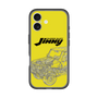 スリムプロテクションプレミアムケース［ Jimny SUPER SUZY - Jimny Line drawing - Yellow ］