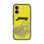 スリムプロテクションプレミアムケース［ Jimny SUPER SUZY - Jimny Line drawing - Yellow ］