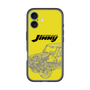 スリムプロテクションプレミアムケース［ Jimny SUPER SUZY - Jimny Line drawing - Yellow ］