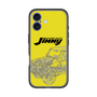 スリムプロテクションプレミアムケース［ Jimny SUPER SUZY - Jimny Line drawing - Yellow ］
